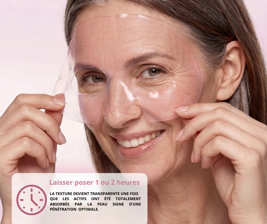 Masque visage au PDRN saumon